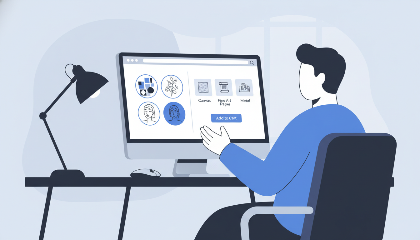 Kunstdrucke online bestellen: Hochwertige Drucke für Vereine